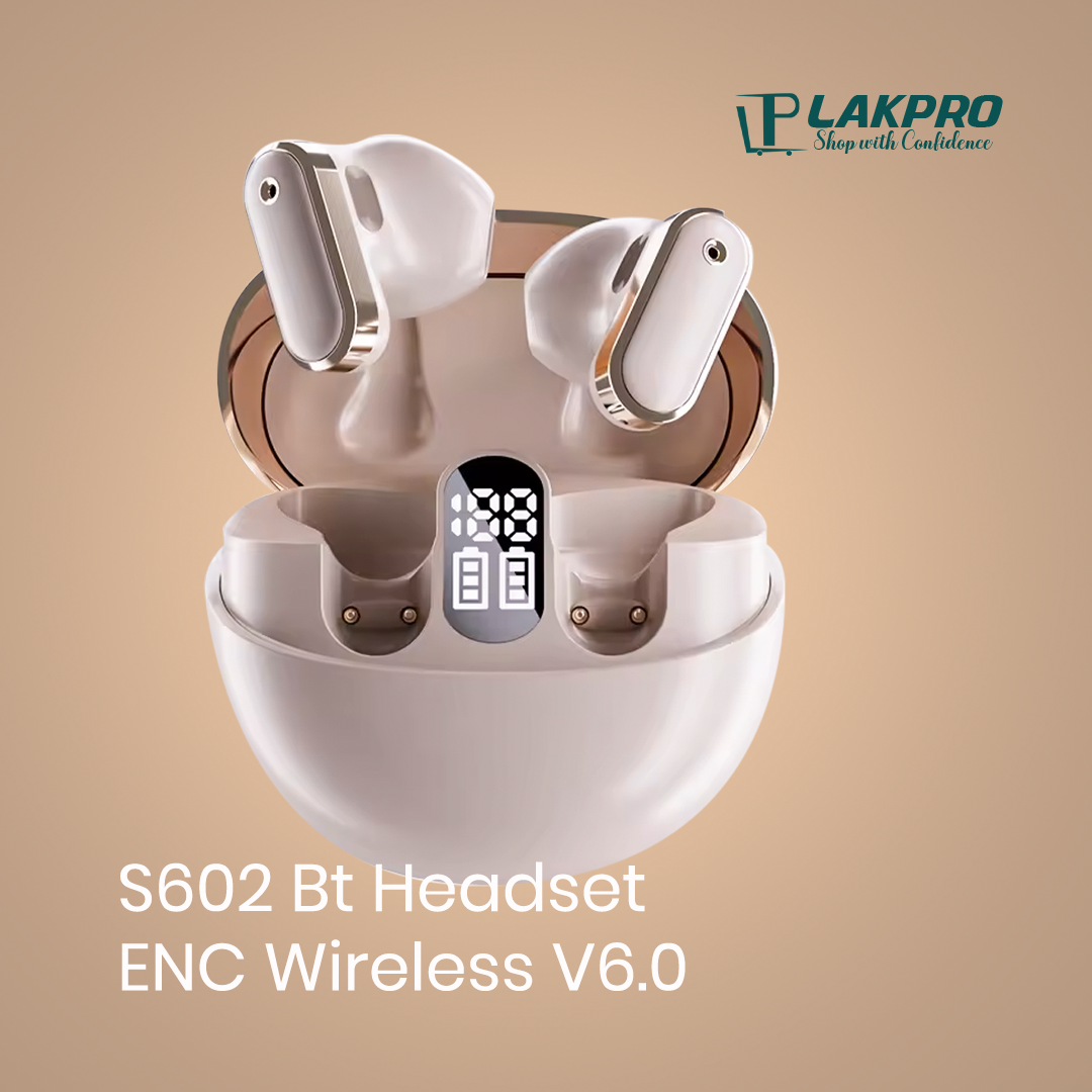 S602 Bt Headset ENC Wireless V6.0